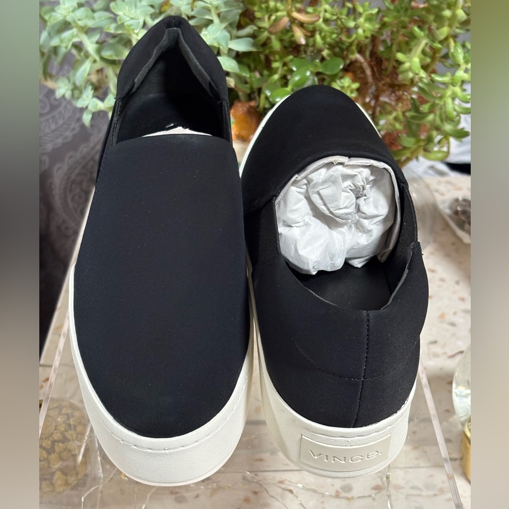 NEW Vince Womens Warren Slip-ons Sneaker Slip On Platform Sneaker, Size 8.5M - Picture 5 of 17
